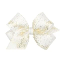 MEDIUM GOLD DOT GROSGRAIN BOW -Deals Baby Products Store wee ones medium gold dot grosgrain bow 3
