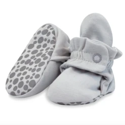 ORGANIC COTTON GRIPPER BABY BOOTIE